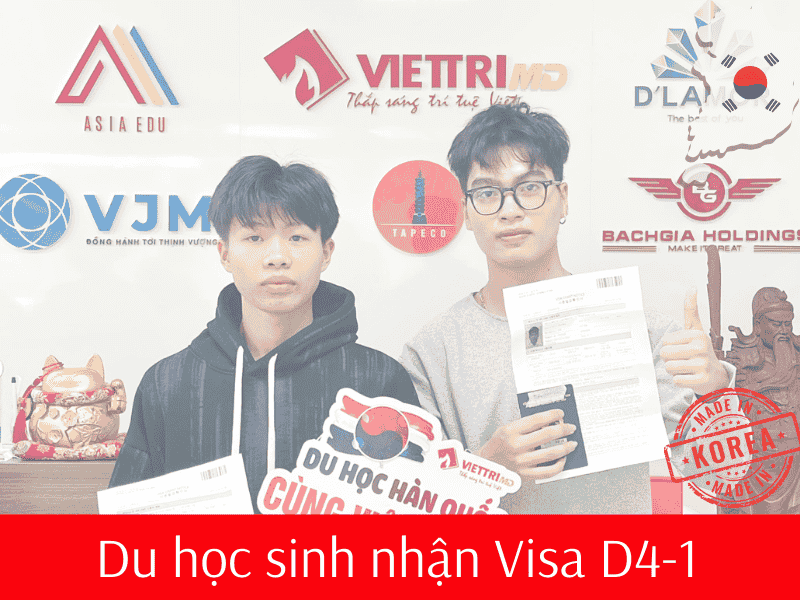 Visa D4-1 Là Visa Gì? Điều Kiện Đi Du Học Hàn Quốc Visa D4-1?| Việt Trí Group