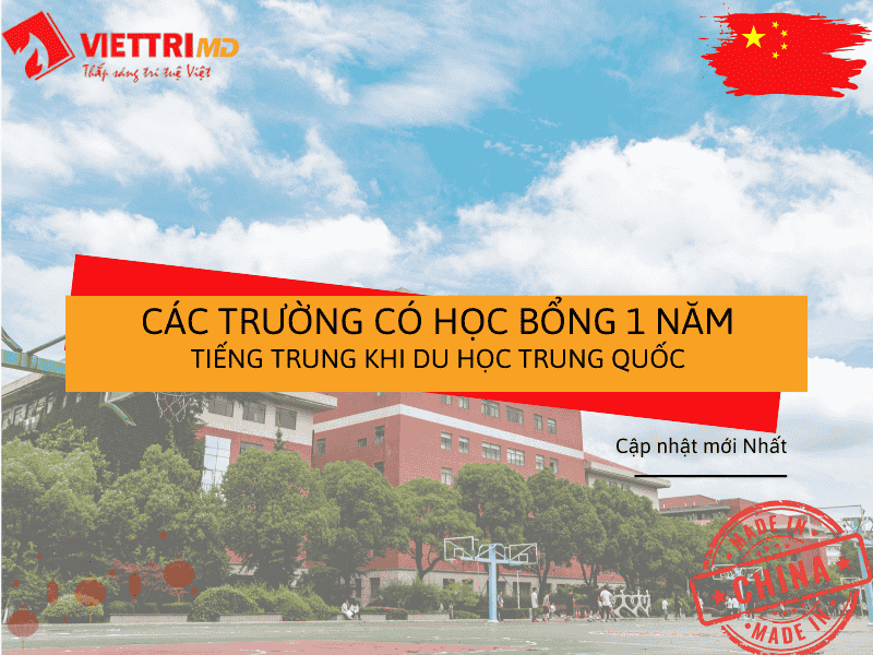 Các Trường Có Học Bổng 1 Năm Tiếng Trung 2025 - Việt Trí Group